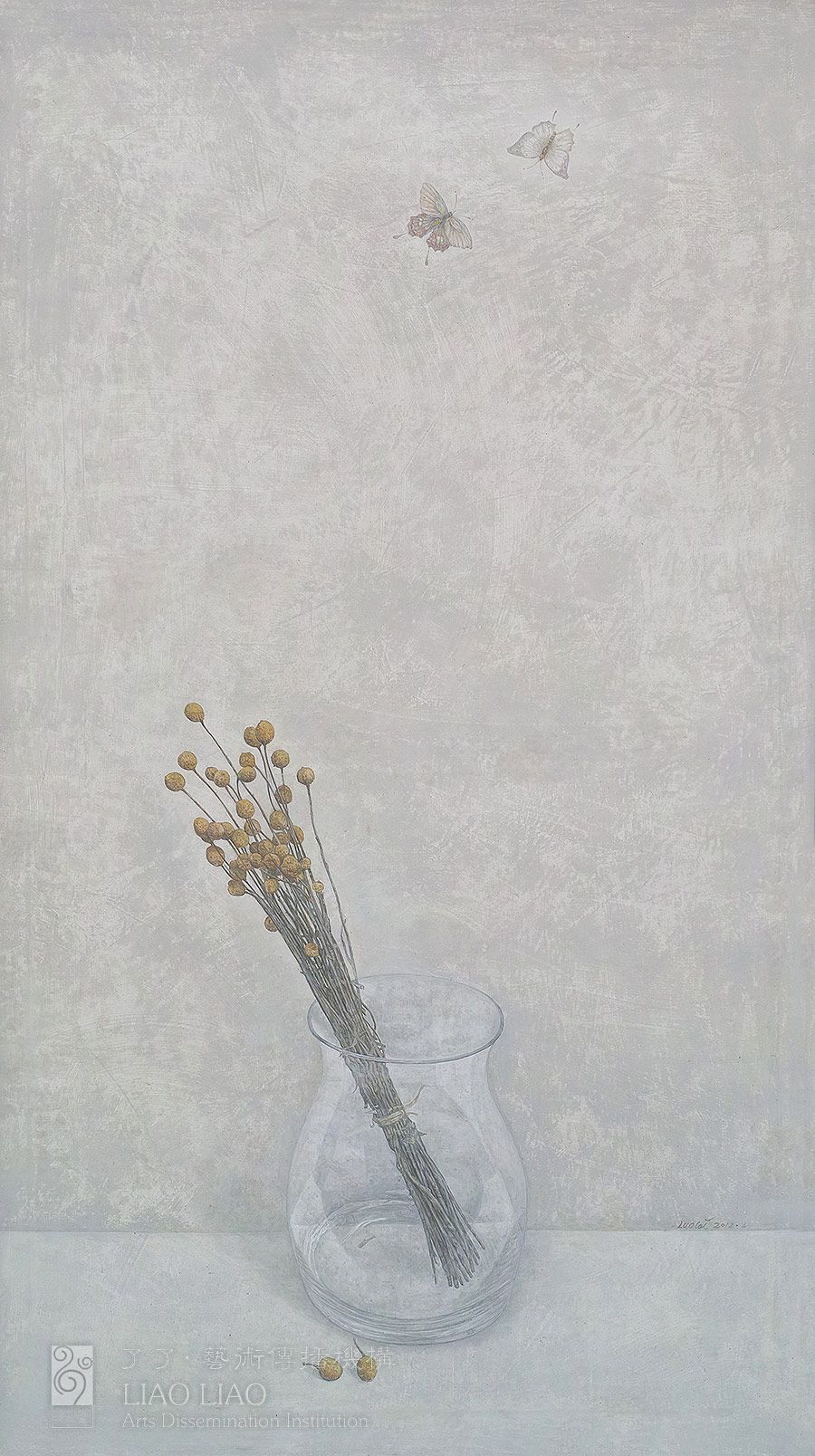 33  《蝶恋》  80×140cm