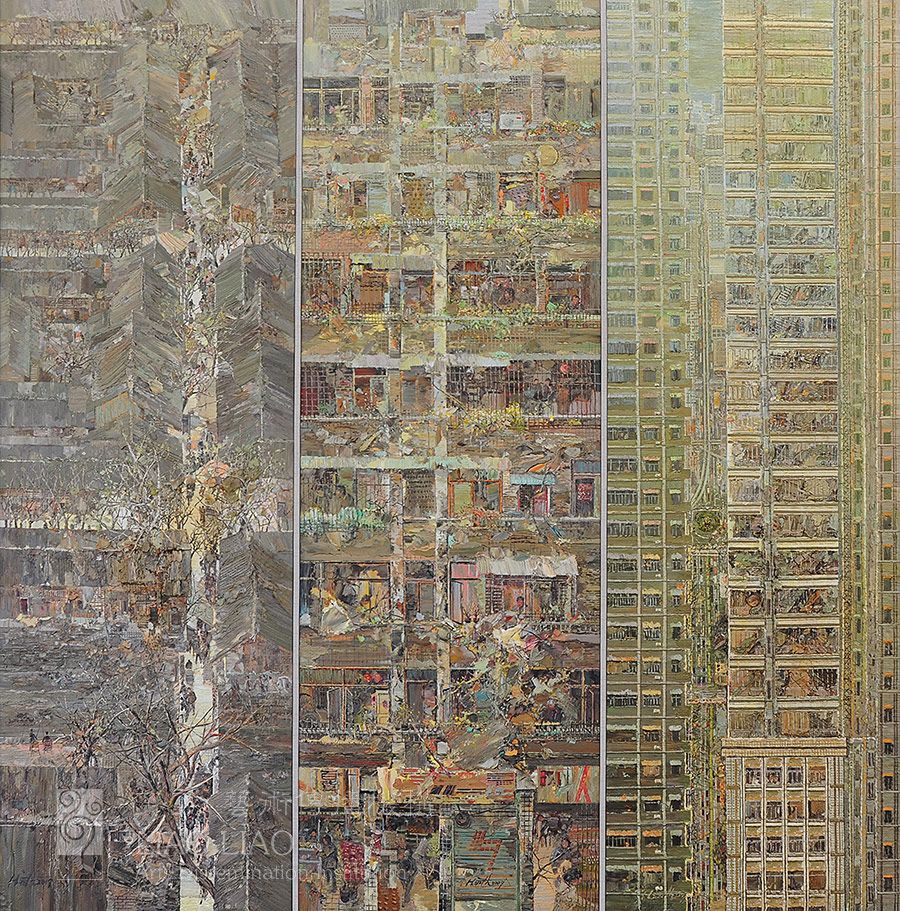 204  《飞跃》  180×190cm