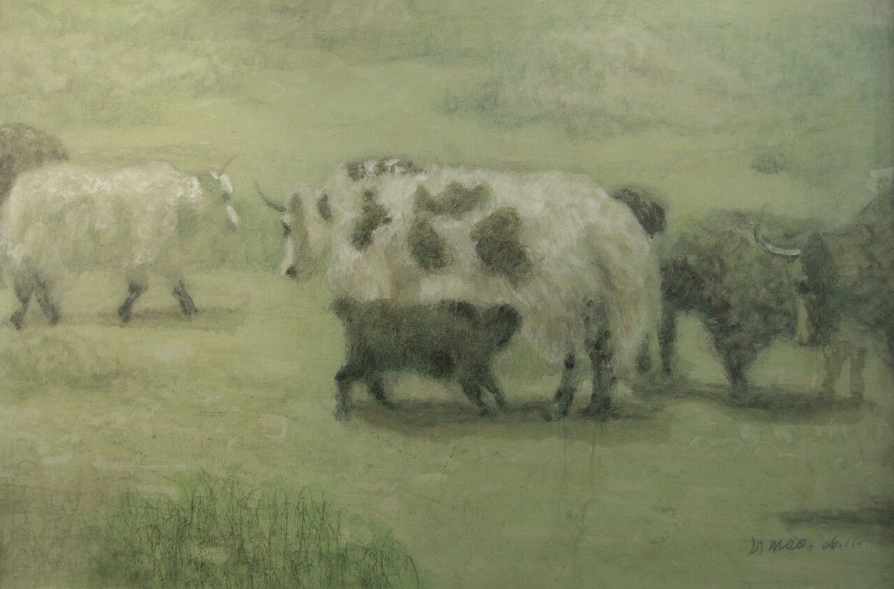 1.李茂作品150×100cm布面油画2006年