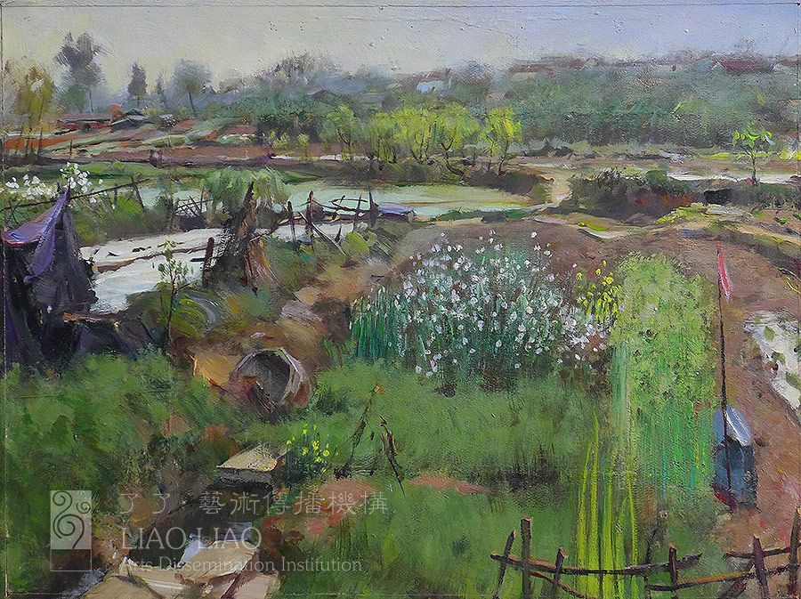 20  《恍然又一春(四)》  60×45cm