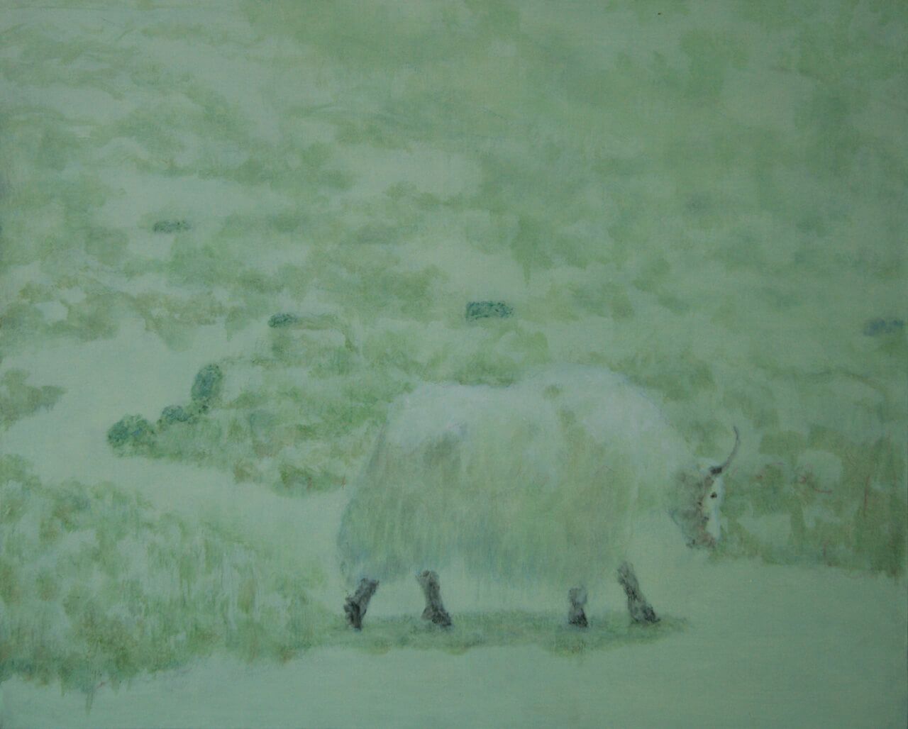 3.李茂作品100×80cm布面油画2008年