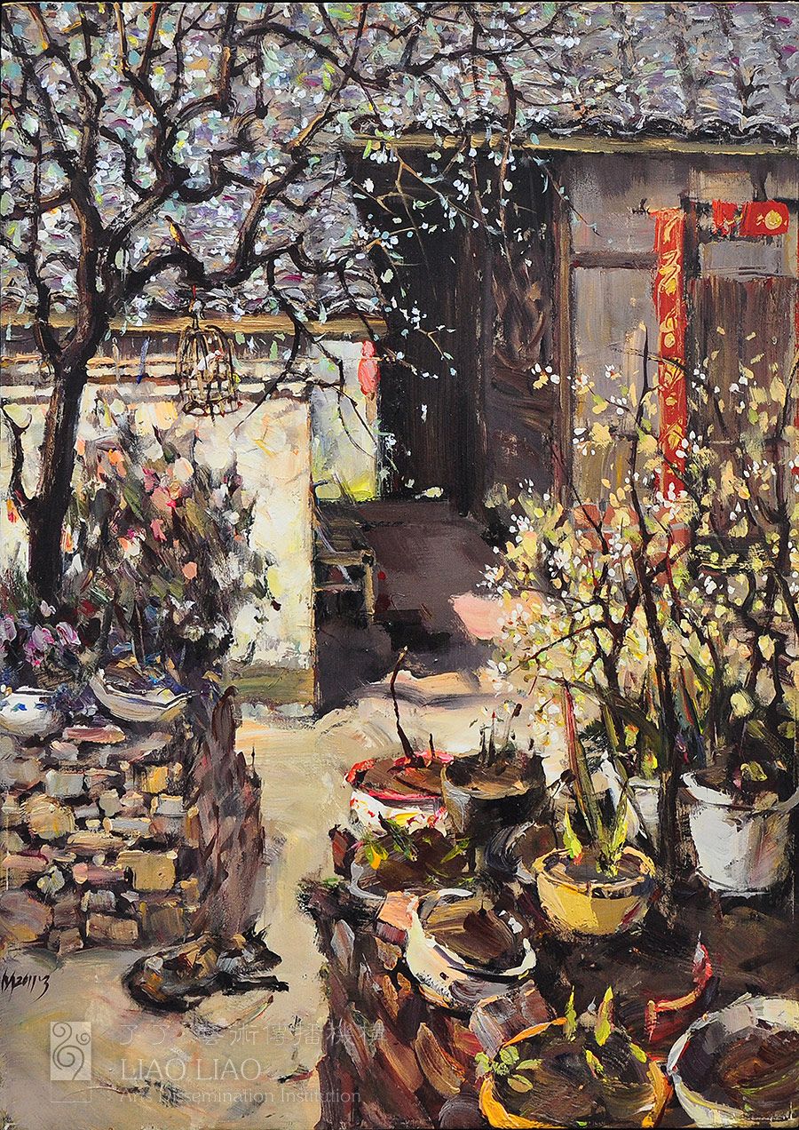 14  《恍然又一春(一)》  45×60cm
