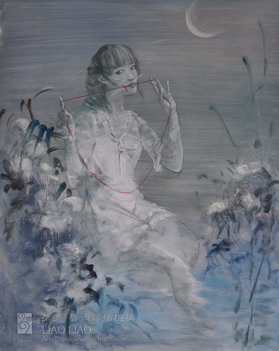 43  《昨日月光之二》  100×130cm