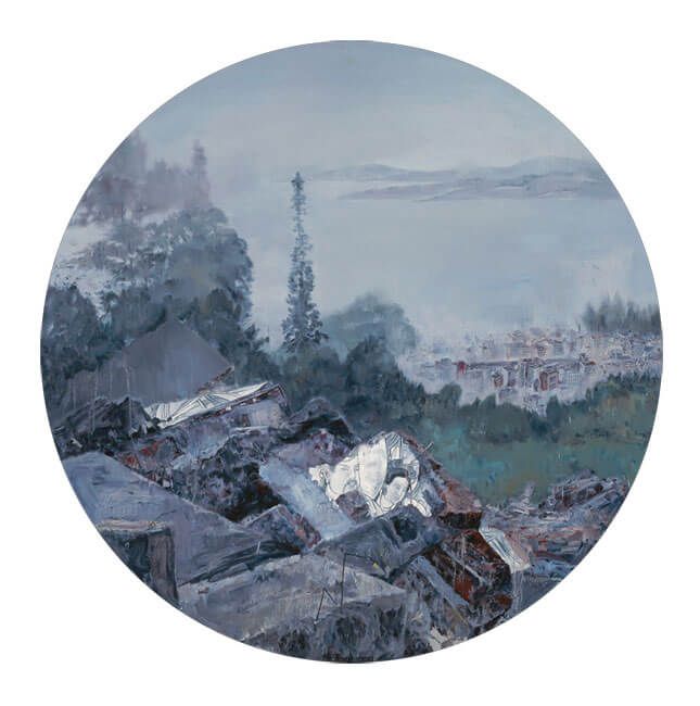 《家园10》200×150cm布面油画2011年