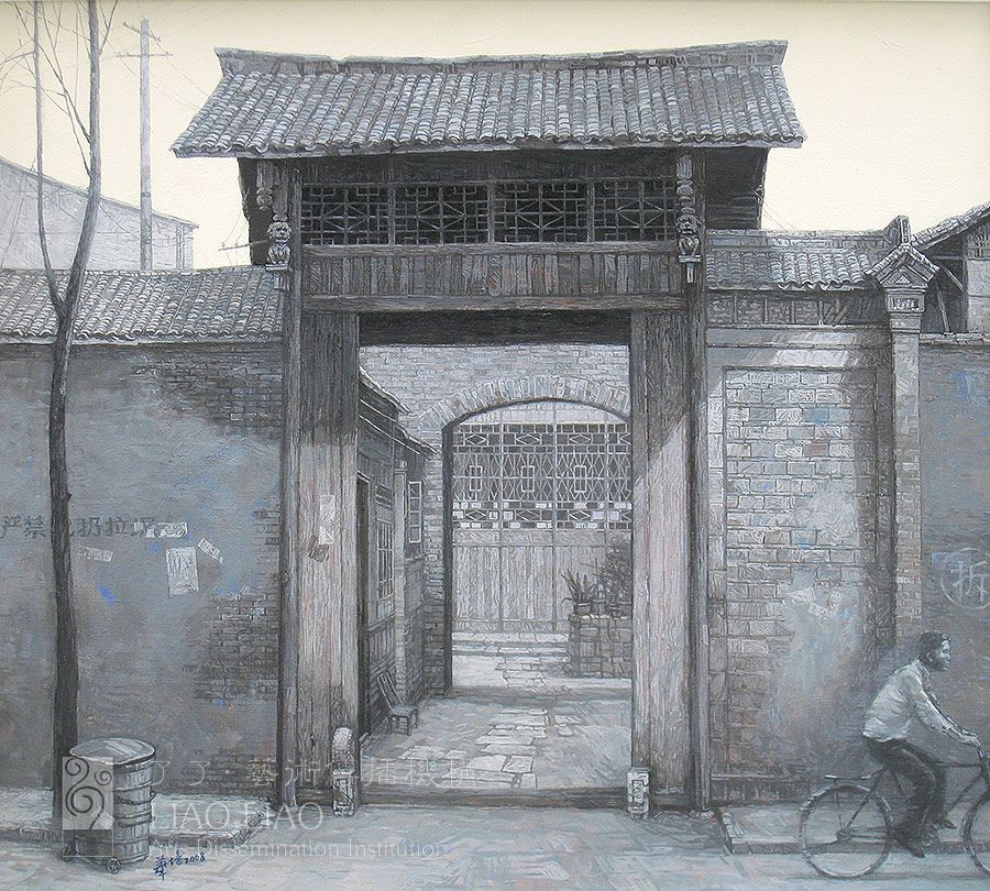 2  《成都往事》  100×90cm