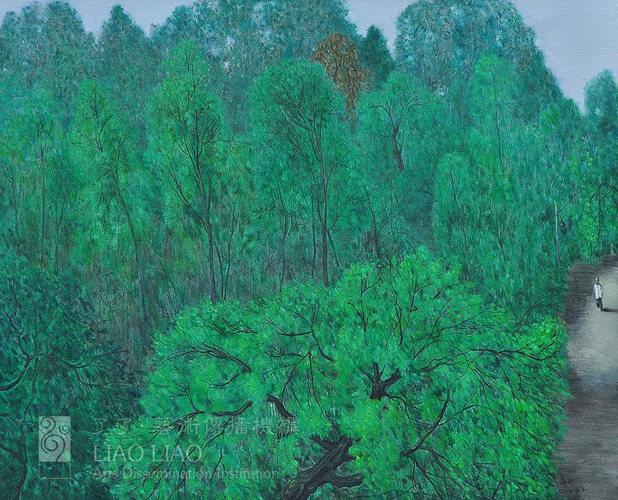 95  《日已过午》  95×75cm