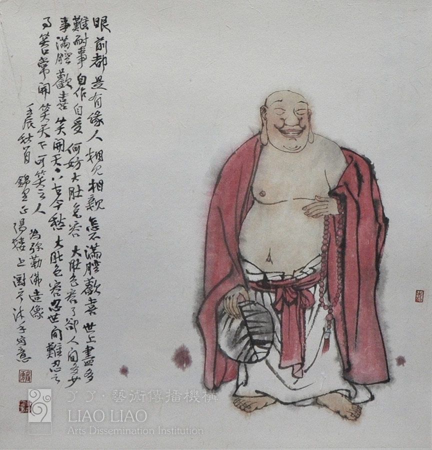 三尺斗3  《弥勒佛造像》  53×50cm