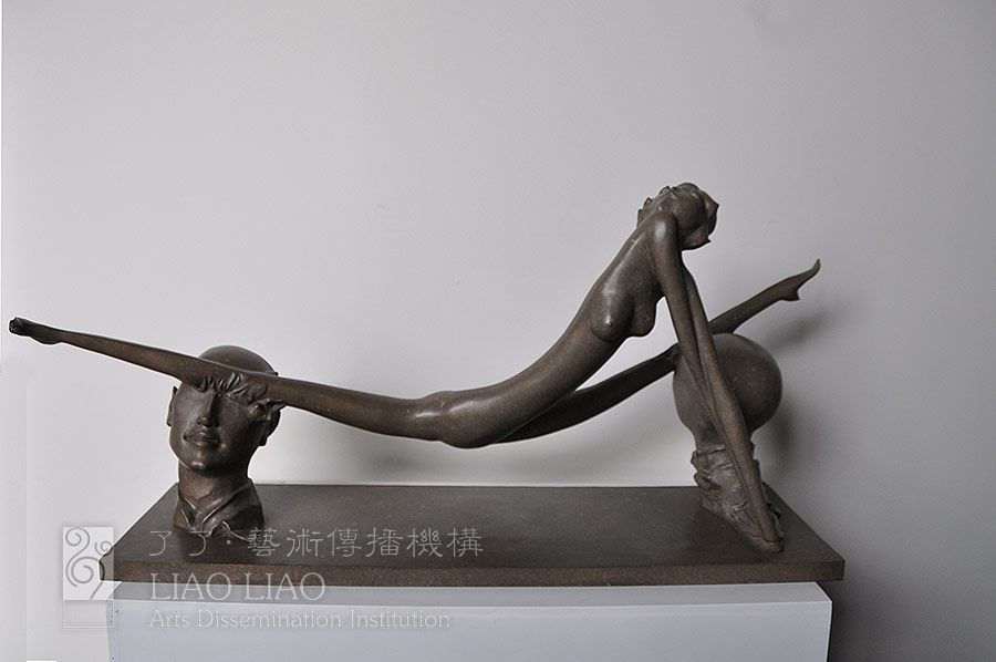 15  《出窍·支点》  100×30×42cm