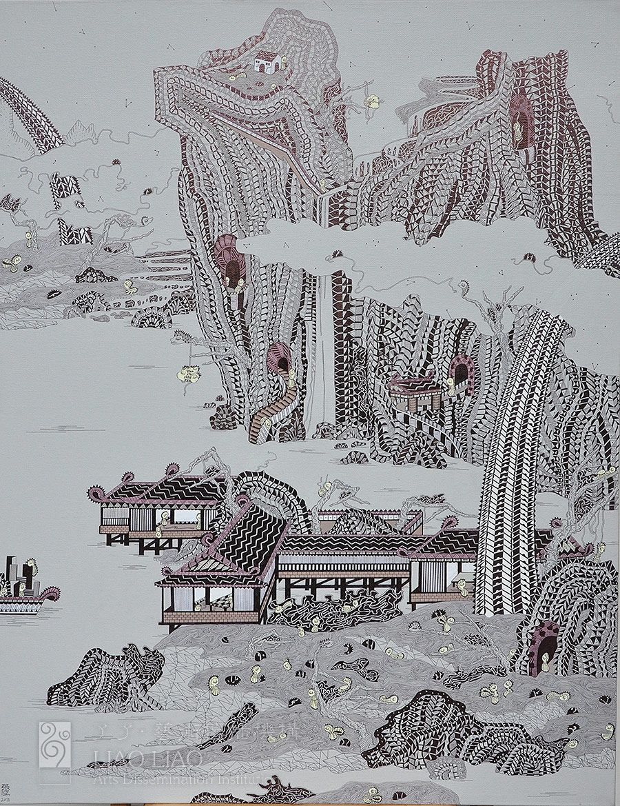 3  《远逝的风景》  70×90cm