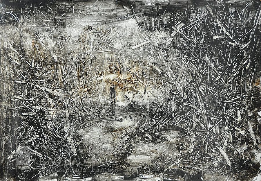 24  《2012.日记》  77×53.5cm