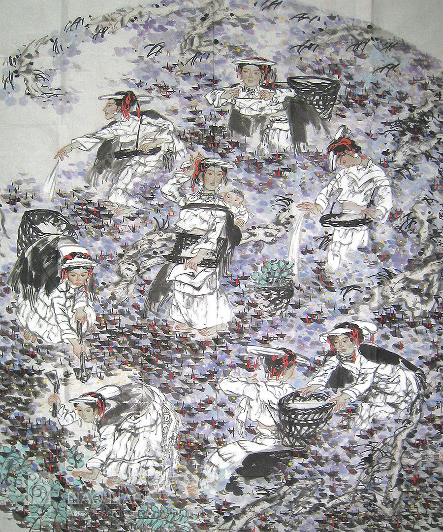 D1  《生生不息》  141×179cm