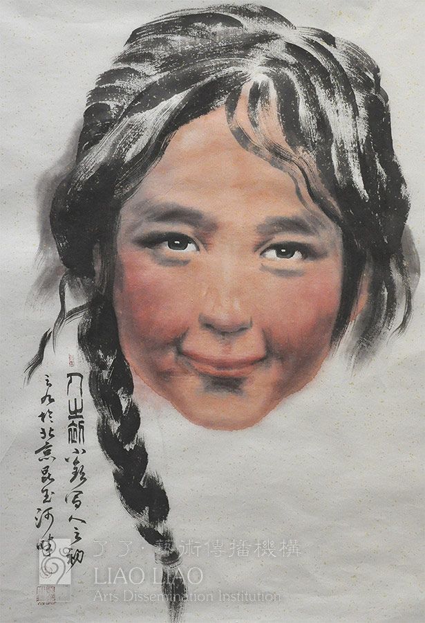 《人之初7》  47.5×69cm