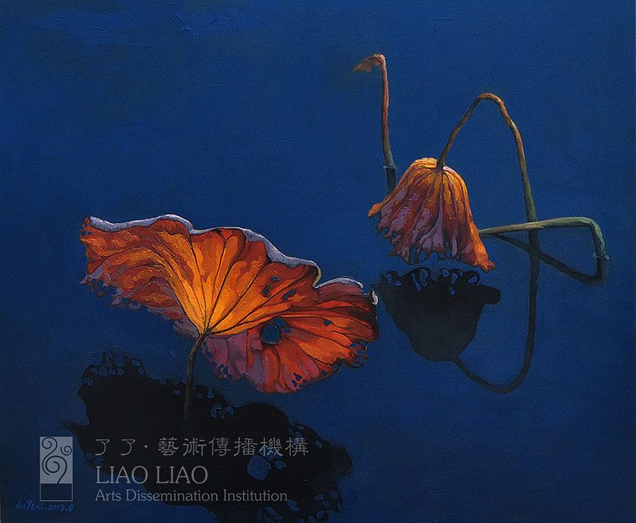 8  《菡萏系列》  81×65cm