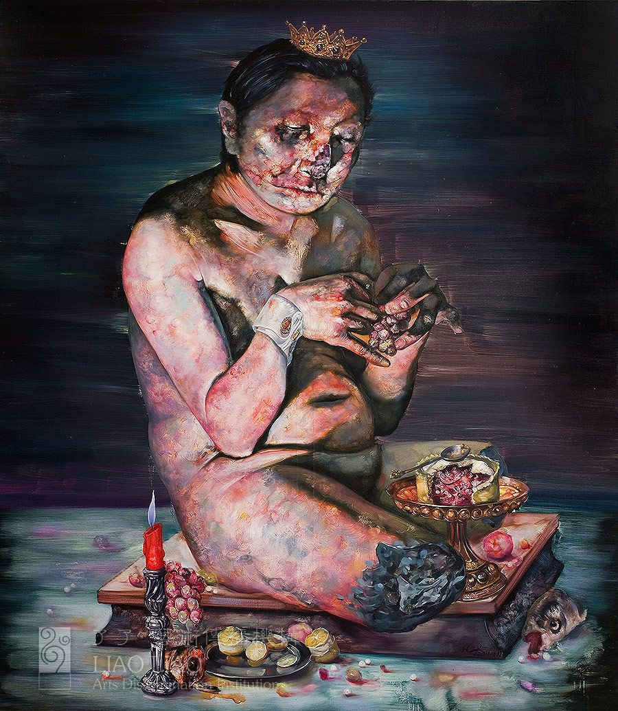 1《饕餮盛宴系列一》125x170cm2011年