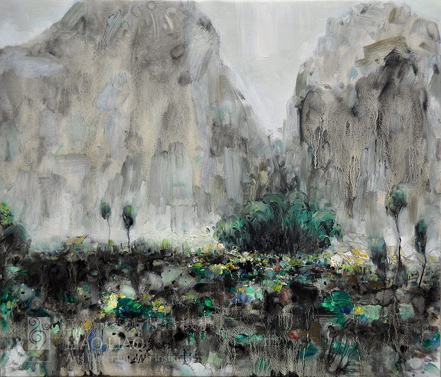 69  《风景》  64×55cm