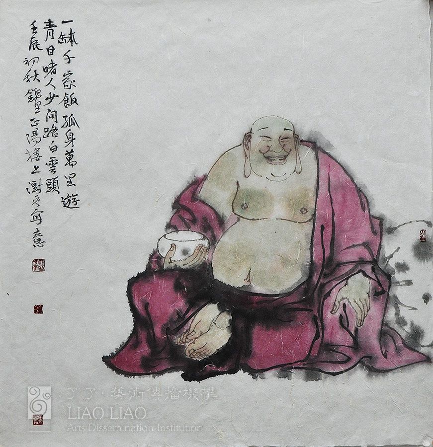 三尺斗5  《弥勒佛造像》  53×50cm