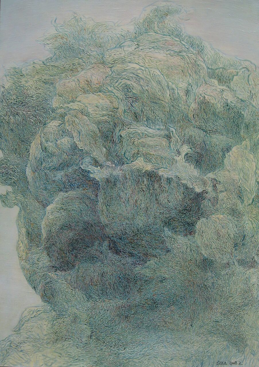 4《图境四》 110×160cm布面油画2008年