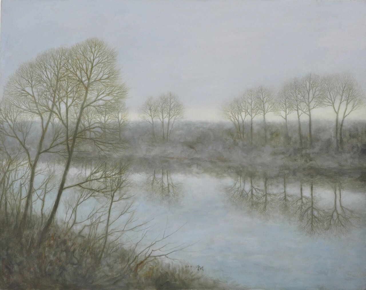 5《风景》92.5×73cm布面油画2011年