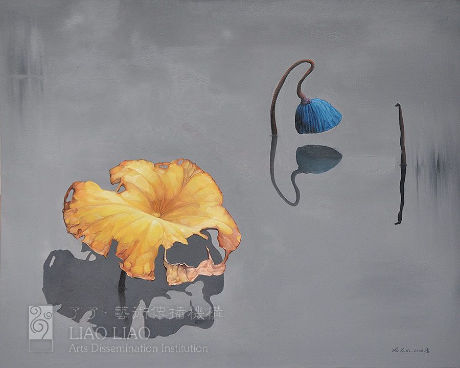 3  《菡萏系列》  81×65cm